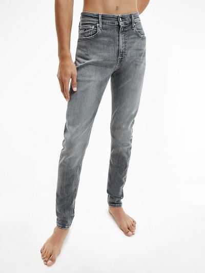 Calvin Klein Ruhák HU199733 | Calvin Klein Slim Tapered Férfi Farmernadrág Szürke
